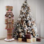 Gingerbread Nutcracker Hgt 183 cm - Notenkraker - Peperkoek, Ophalen, HorecaBeelden, Nieuw, HorecaBeelden
