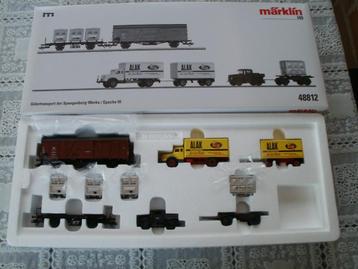 Marklin Ho Alak Wagonset no 48812 met toebehoren Nieuw. beschikbaar voor biedingen