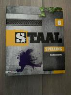 Staal spelling groep 8 handleiding, Ophalen of Verzenden, Zo goed als nieuw, Overige niveaus, Nederlands
