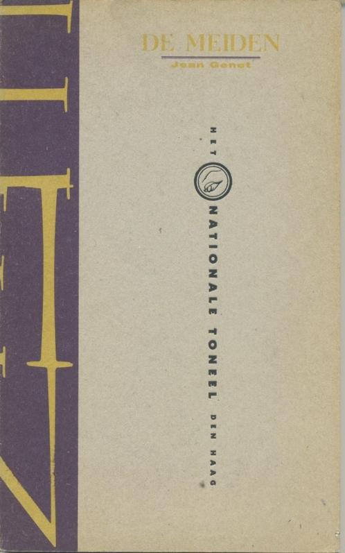 De Meiden / Jean Genet - Den Haag: Het Nationale Toneel 1990, Boeken, Literatuur, Gelezen, Nederland, Verzenden
