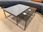 Nieuw Rolf Benz 985 253 Salontafel Eiken zwart glas Tafel, Nieuw, Glas, Ophalen of Verzenden