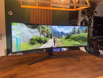 Samsung LC49HG90DMUXEN – 49" Super UltraWide QLED beschikbaar voor biedingen