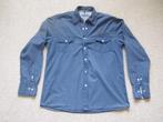 Blauw ruiten overhemd CARS, Blauw, Cars, Zo goed als nieuw, Halswijdte 39/40 (M)