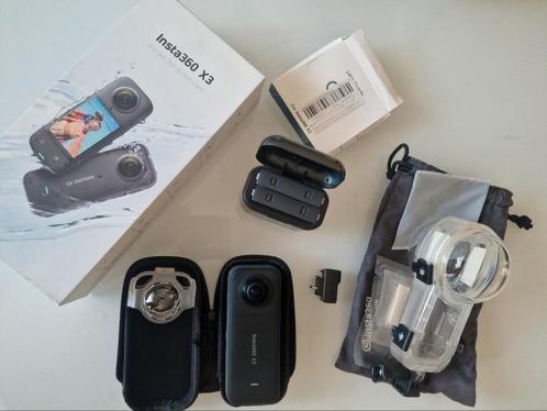 Insta360 X3 + Accessoires - In prima staat., Audio, Tv en Foto, Actiecamera's, Zo goed als nieuw, Overige merken, Ophalen of Verzenden