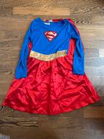 Superwoman verkleedjurk, Kinderen en Baby's, Carnavalskleding en Verkleedspullen, Ophalen, Zo goed als nieuw, 122 t/m 128, Meisje