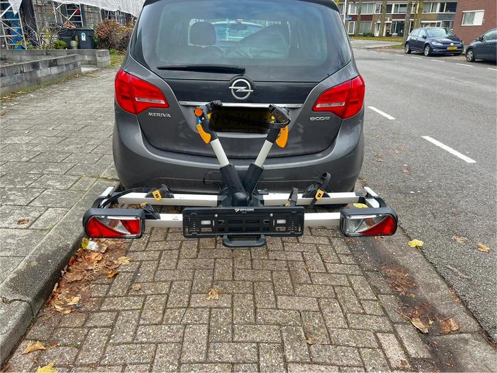 Fietsendrager voor 2 fietsen, Auto diversen, Fietsendragers, Zo goed als nieuw, Trekhaakdrager, Ophalen