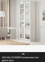 Billy boekenkasy met glazen deuren Oxberg, Ophalen, Zo goed als nieuw