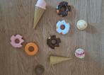 Speelgoed IJsjes en Donuts Set, Ophalen, Zo goed als nieuw, Kunststof, Speelkeuken-accessoire