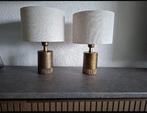 Mooie tafel lampen., Ophalen of Verzenden, Zo goed als nieuw, Beige, Rond