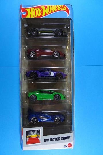Hot Wheels 2025 HW Motor Show 5 pack beschikbaar voor biedingen