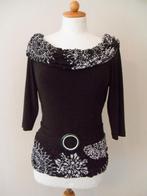 Joseph Ribkoff top en pantalon maat 38, Maat 38/40 (M), Verzenden, Zwart, Joseph Ribkoff