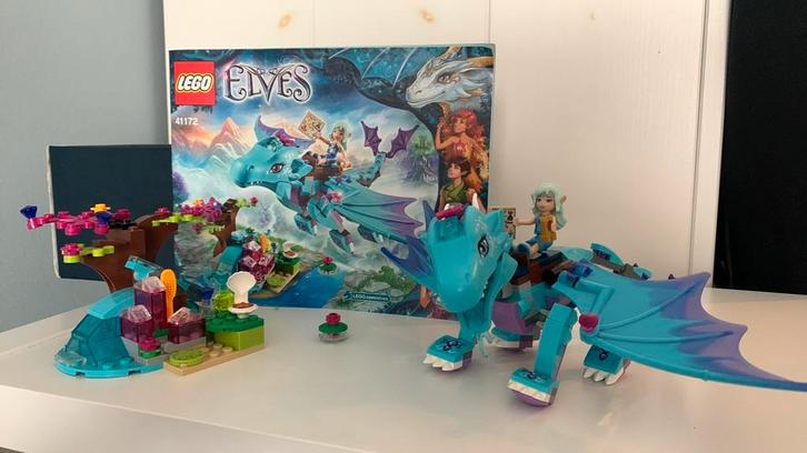Lego Elves 41172 - het waterdraak avontuur, Kinderen en Baby's, Speelgoed | Duplo en Lego, Zo goed als nieuw, Ophalen