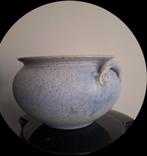 Vintage bloempot Trio Reuver 70's keramiek, Ophalen of Verzenden, Zo goed als nieuw, Rond, Aardewerk