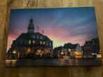 Canvas Stadhuis Maastricht 75x50cm, Antiek en Kunst, Ophalen