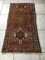 oosterstapijt perz kleed L125xB65 handgeknoopt met franje, Huis en Inrichting, 100 tot 150 cm, Rechthoekig, Crème, Gebruikt