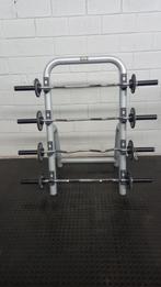 Technogym barbell rack selection line grey., Ophalen of Verzenden, Zo goed als nieuw, Overige typen