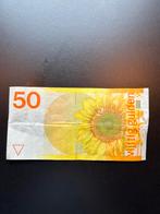 50 Gulden Zonnebloem Biljet (1982), Postzegels en Munten, Bankbiljetten | Nederland, Ophalen of Verzenden, 50 gulden, Los biljet