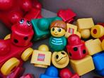 Baby Duplo Primo Vintage - grote blokken - speelgoed, Kinderen en Baby's, Speelgoed | Babyspeelgoed, Gebruikt, Auto, Ophalen