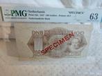 100 gulden holear SPECIMEN, Ophalen of Verzenden, 100 gulden