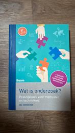 Nel Verhoeven - Wat is onderzoek?, Ophalen of Verzenden, Zo goed als nieuw, HBO, Nel Verhoeven