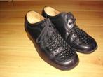 Continental heren schoenen mt.43 (9H) zwart gevlochten leer, Kleding | Heren, Schoenen, Continental, Zwart, Ophalen of Verzenden