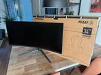 MSI MAG342CQPV - QHD Ultrawide Curved Monitor - 34 inch, Gaming, 101 t/m 150 Hz, VA, Ophalen of Verzenden