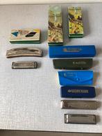 11 stuks M. Hohner  8stuks 1 x diabolo-hero1 x  zie info, Ophalen of Verzenden, Gebruikt, Overige typen, Met koffer of doosje