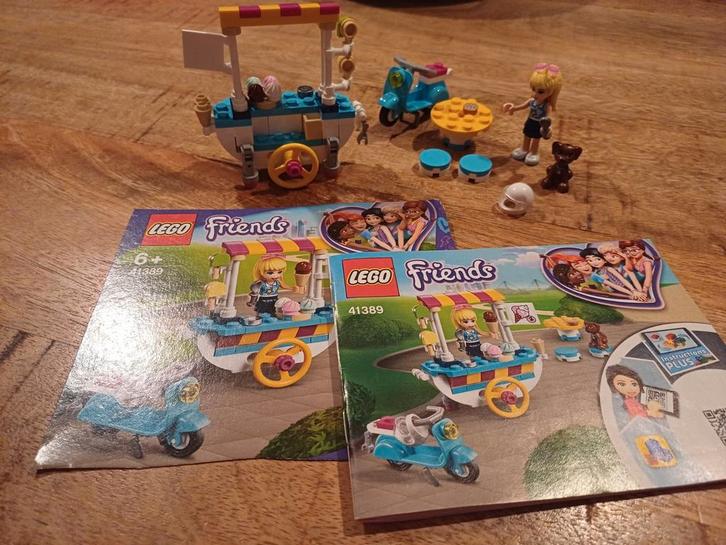 Lego Friends Ijskraam 41389, Kinderen en Baby's, Speelgoed | Duplo en Lego, Zo goed als nieuw, Lego, Complete set, Ophalen of Verzenden