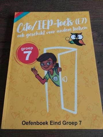IEP-CITO Eind Groep 7 (E7) Oefenboek beschikbaar voor biedingen