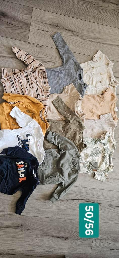 Babykleding jongens pakket (maat 50/56) 37-delig!, Kinderen en Baby's, Babykleding | Baby-kledingpakketten, Zo goed als nieuw