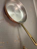 koperen pan, diameter 26 cm, Huis en Inrichting, Ophalen, Gebruikt, Overige materialen, Koekenpan of Braadpan