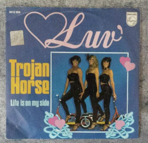 Vinyl Single: Luv - Trojan horse [4746]  [CdViSi], Cd's en Dvd's, Vinyl Singles, Zo goed als nieuw, Single, Pop, 7 inch, Ophalen of Verzenden