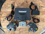 Nintendo 64 set + 2 controllers + Mario Kart 64 | Netjes, Spelcomputers en Games, Spelcomputers | Nintendo 64, Ophalen of Verzenden