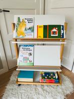 Vintage boekenrek kinderboekenrek boekenkast kind school, Kinderen en Baby's, Kinderkamer | Overige Meubels, Ophalen, Gebruikt