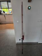 Delphin Queen karperhengel 300cm - 2 Delig + twindrag molen, Watersport en Boten, Hengelsport | Algemeen, Ophalen, Gebruikt, Complete hengel