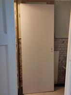 Gratis witte formica deur, Doe-het-zelf en Verbouw, Deuren en Horren, Ophalen, Kunststof, Gebruikt, Minder dan 80 cm
