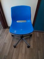 Bureaustoel snille ikea bijna gratis, Huis en Inrichting, Bureaustoelen, Ophalen, Zo goed als nieuw, Blauw