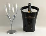 Champagnekoeler Moët & Chandon zwart kunststof, Minder dan 50 cm, Kunststof, Gebruikt, Ophalen of Verzenden