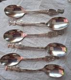 6 Fantastische  dessert-lepeltjes ''Mary Poppins'' 1964, Ophalen of Verzenden, Zo goed als nieuw, Overige typen
