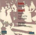 MENOTTI Sebastian CD BARBER Souvenirs SCHENCK KOCH ZGAN, Ophalen of Verzenden, Modernisme tot heden, Zo goed als nieuw, Orkest of Ballet
