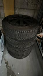 Set winterbanden op stalen velgen tbv Renault twingo, Ophalen, Gebruikt