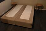 Beige boxspring onderstel -140 x 200 zonder matras - ophalen, Huis en Inrichting, Slaapkamer | Boxsprings, Ophalen, Gebruikt, Beige