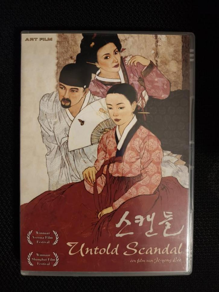 Untold Scandal DVD - Koreaanse Film - NL ondertiteld, Cd's en Dvd's, Dvd's | Filmhuis, Zo goed als nieuw, Azië, Vanaf 16 jaar