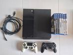 Playstation 4 met 2 controllers, Spelcomputers en Games, Spelcomputers | Sony PlayStation 4, Met 2 controllers, Ophalen of Verzenden