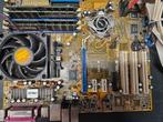 Vintage Asus A8N-E met AMD ATHLON 64, Ophalen of Verzenden, Gebruikt, DDR2