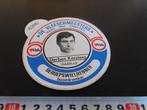 sticker de vleeschmeesters slager gerben karstens wielrenner, Ophalen, Zo goed als nieuw