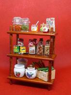 Reutter Porselein houten voorraadkast poppenhuis - NIEUW, Verzamelen, Poppenhuizen en Toebehoren, Ophalen of Verzenden, Nieuw