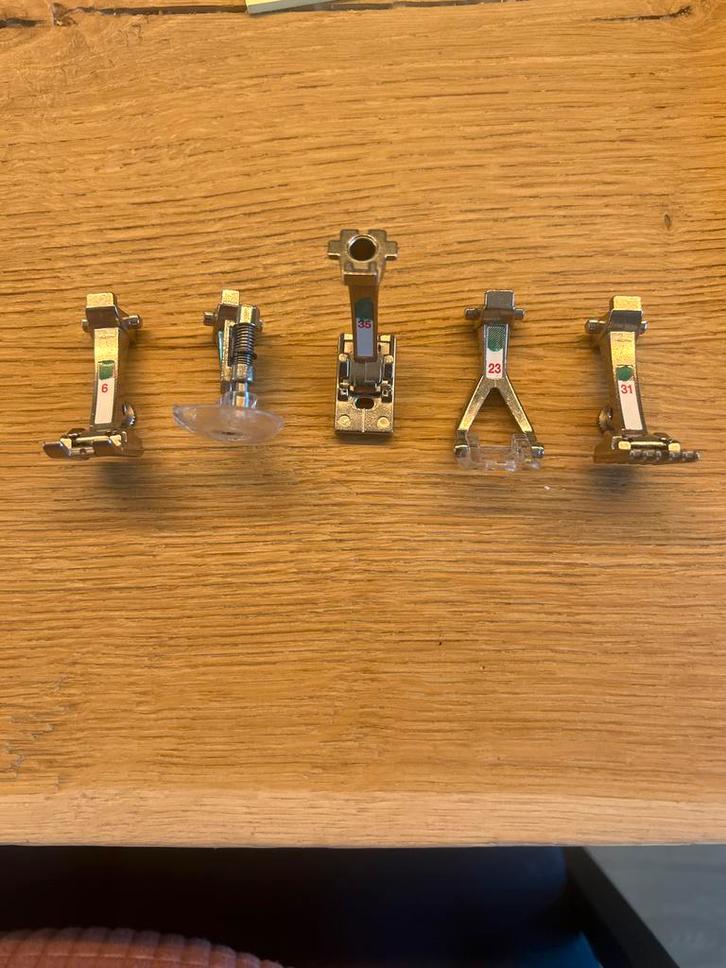 Bernina Naaivoetjes - Zo Goed Als Nieuw!, Hobby en Vrije tijd, Naaimachines en Toebehoren, Zo goed als nieuw, Toebehoren, Bernina