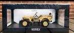 JEEP 1942  BIEGE NOREV, Hobby en Vrije tijd, Modelauto's | 1:18, Ophalen of Verzenden, Zo goed als nieuw