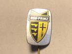 Metalen NSU PRINZ Automodel Speld (Geel/Zwart/Aluminiumkleur, Verzenden, Zo goed als nieuw, Transport, Speldje of Pin